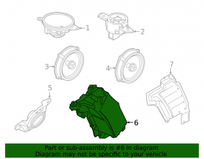 Сабвуфер Hyundai Santa FE 19-23 Harman Kardon