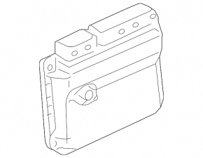 Блок ECU компьютер двигателя Lexus RX350 10-11