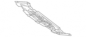 Защита переднего бампера передняя Mercedes W166 ML/GLE 12-19 AMG pkg