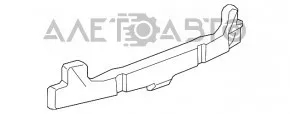 Абсорбер заднего бампера Chevrolet Cruze 16- надломы креплений