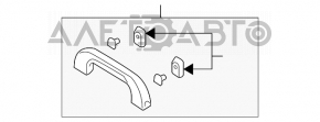 Ручка потолка левая Mazda CX-7 06-09