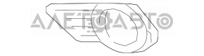 Обрамлення ПТФ ліве Toyota Sienna 11-17 Limited