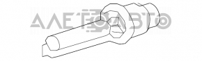 Лампа ксенонова D2S Toyota Sienna 11-20