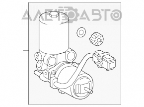 Гальмівний підсилювач brake booster Toyota Prius 50 16-