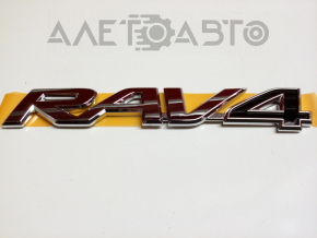 Емблема напис "RAW4" двері багажника Toyota Rav4 13-18