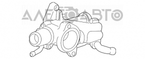 Корпус термостата Mazda CX-9 16-