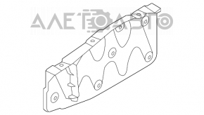 Защита передняя арки боковая левая Hyundai Santa FE Sport 13-18 примята