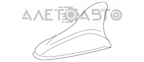 Антенна плавець Hyundai Sonata 11-15