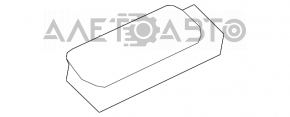 Управление стеклоподъемником передним левым Ford Fiesta 11-19 черн, 1 auto