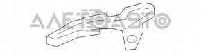 Кронштейн переднього бампера лівий метал Kia Optima 14-15 рест