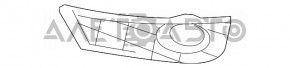 Решетка переднего бампера левая Audi A4 B8 08-12 дорест c хром обрамлением новый неоригинал