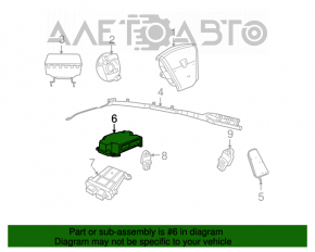 Occupant Module Jeep Compass 11-16