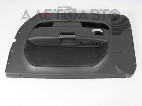 Обшивка двери карточка передняя правая Dodge Challenger 09-14 дорест черн тряпка