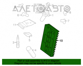 Блок ECU комп'ютер двигуна Dodge Challenger 11-14 3.6