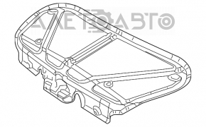 Обшивка крышки багажника Dodge Challenger 09-19