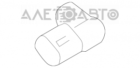 Парктроник переднего бампера VW Jetta 11-18 USA внутренний