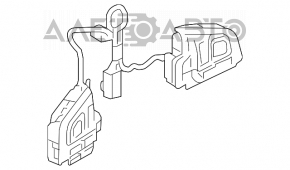 Кнопки управления на руле Subaru Legacy 15-19