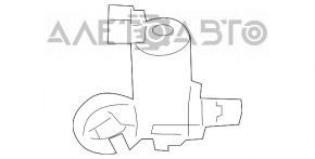 Мотор омивача Honda CRV 12-16