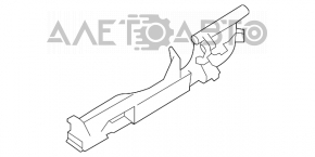 Механизм ручки двери передней правой Subaru Outback 15-19