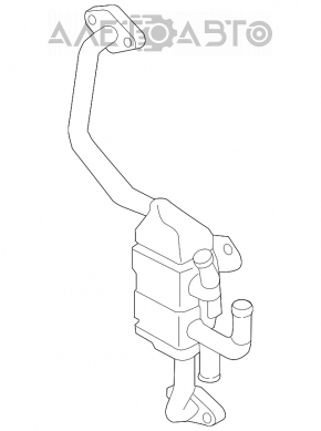 Охладитель клапана ЕГР Subaru Outback 15-19