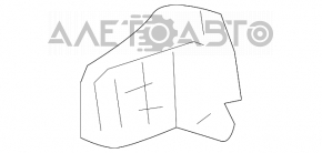 Заглушка зовнішньої ручки зад прав Toyota Sienna 11-20 структура
