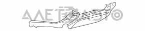 Подушка безопасности airbag коленная водительская левая Toyota Sienna 11-20 бежевая