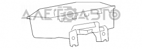 Подушка безпеки airbag пасажирська в торпеді Dodge Dart 13-16 іржавий піропатрон