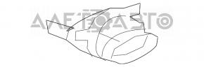 Насадка на глушитель левая Dodge Dart 13-16 с вмятиной