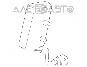 Подушка безпеки airbag сидіння прав Toyota Rav4 13-18