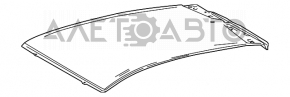 Крыша металл Toyota Prius 50 16- без люка, отпилена