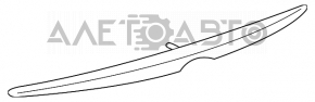 Спойлер крышки багажника Toyota Solara 04-08
