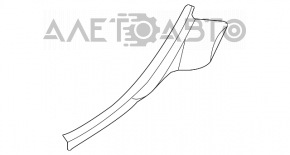 Накладка порога задняя правая Nissan Versa 1.8 10-12