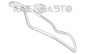 Уплотнитель резина двери багажника Porsche Cayenne 958 11-14