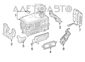 Накладка инвертера Toyota Camry v70 18-