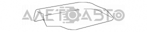 Заглушка рейлингов задняя левая Lexus GX470 03-09