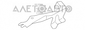 Петля капота ліва Mazda3 MPS 09-13