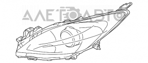 Фара передняя левая Mazda3 MPS 09-13 голая