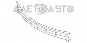 Нижняя решетка переднего бампера Mazda6 09-13