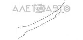 Абсорбер заднього бампера Mazda CX-7 06-09