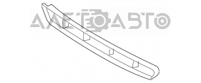 Верхняя решетка переднего бампера Kia Sorento 14-15 рест надрыв крепления