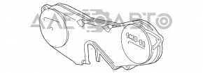 Крышка грм 3MZ-FE Lexus ES330 пластик