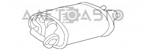 Глушитель задняя часть с бочками Lexus ES300 ES330