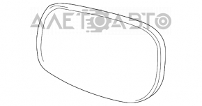 Зеркальный элемент левый Lexus ES350 07-09