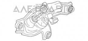 Трапеція двірників з моторчиком зад Mazda CX-5 13-16