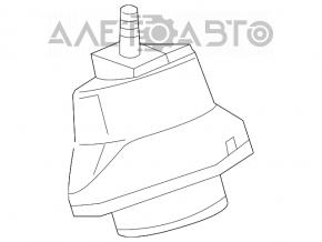 Подушка двигуна ліва Chevrolet Camaro 16- 3.6