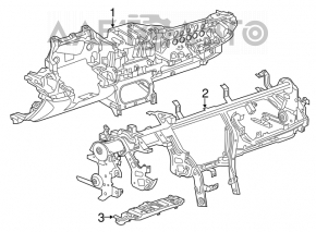 Труба подторпедная посилення Chevrolet Camaro 16-