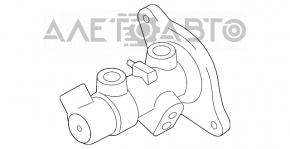 Головний гальмівний циліндр із бачком VW Tiguan 09-17 з кришкою