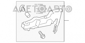 Механизм ручки двери задней правой Toyota Camry v70 18-