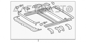Механізм люка Toyota Camry v55 15-17 usa
