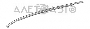 Накладка даху права Toyota Sienna 04-10